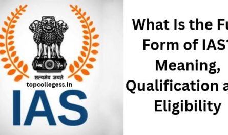 what is the full form of IAS